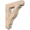 Ekena Millwork Funston Arts & Crafts Smooth Bracket, Douglas Fir, 5 1/2"W x 28"D x 32"H BKT06X28X32FST03SDF - alternate 1